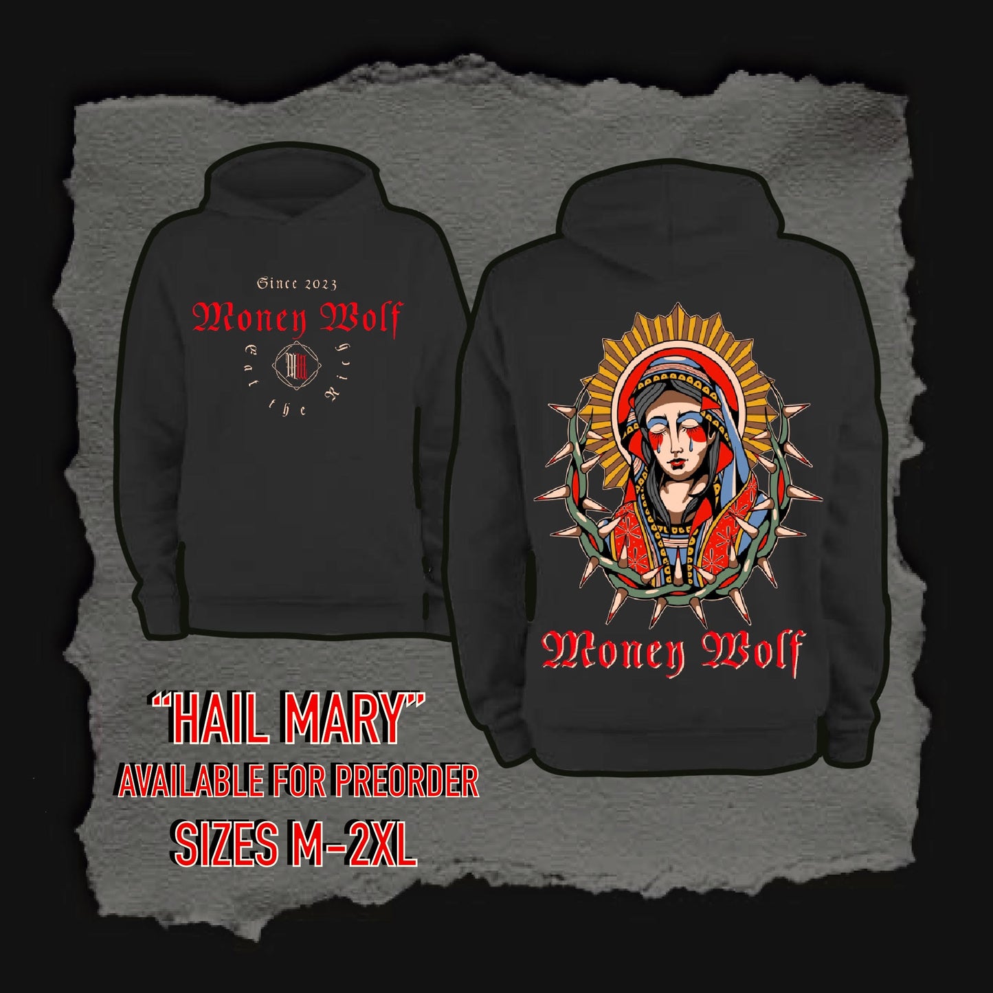 "HAIL MARY" Pullover Hoodie